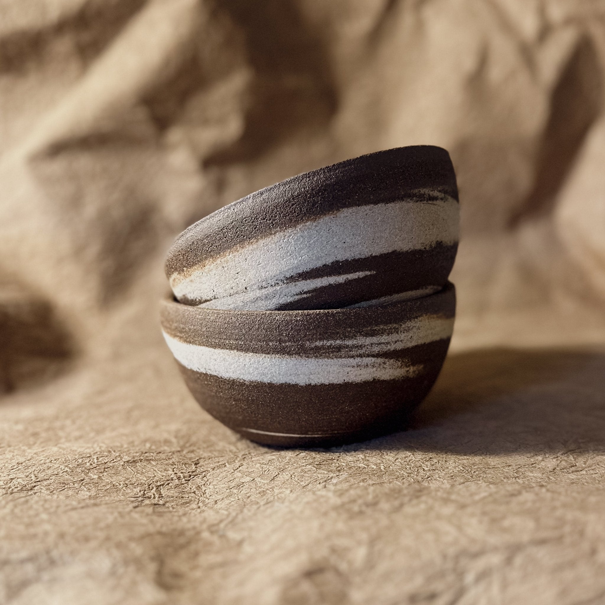 Marbled Ceramic Cereal Bowl | Handmade Stoneware Bowl for Daily Use & Special Occasions - Aware House