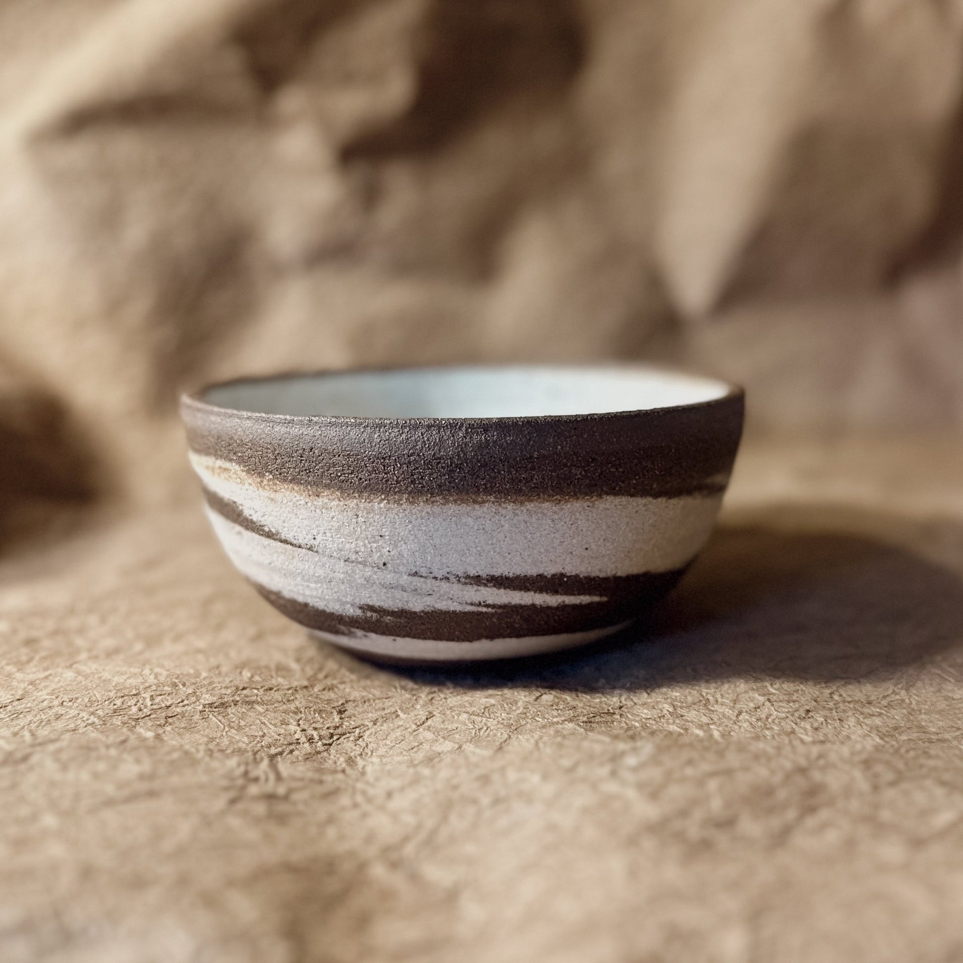 Marbled Ceramic Cereal Bowl | Handmade Stoneware Bowl for Daily Use & Special Occasions - Aware House