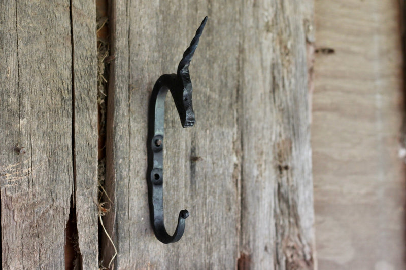 Animal Wall Hooks | Ram Bull Longhorn Unicorn Wall Hooks-zoom-