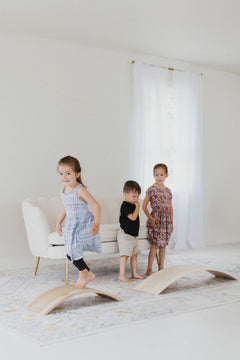Wooden Balance Board | Toddler Rocker Board - Aware House