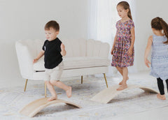 Wooden Balance Board | Toddler Rocker Board - Aware House