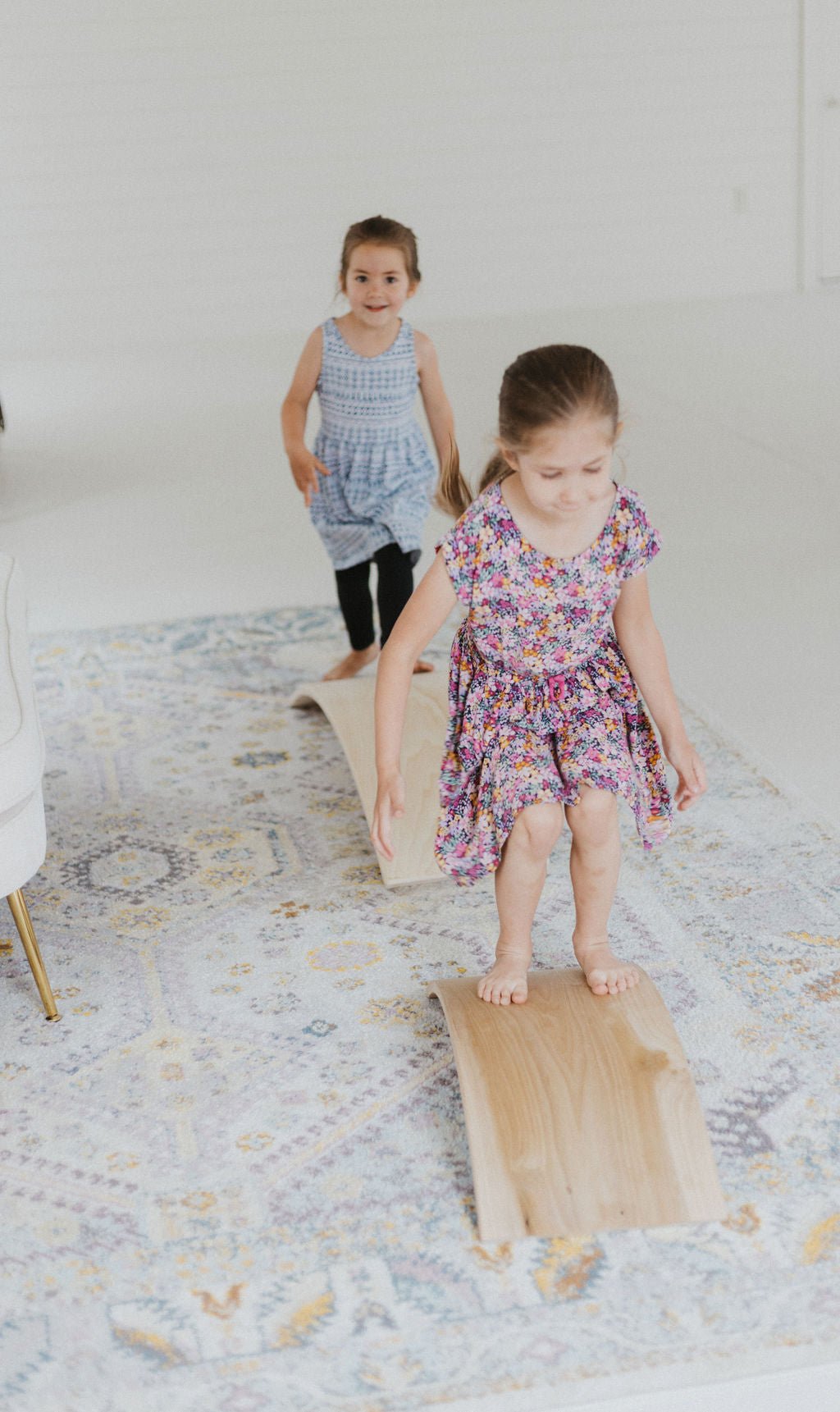 Wooden Balance Board | Toddler Rocker Board - Aware House