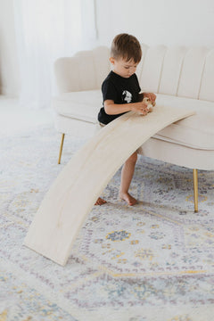 Wooden Balance Board | Toddler Rocker Board - Aware House