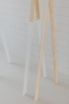 Wooden Toddler Clothing Rack | Montessori Dress Rack - Aware House