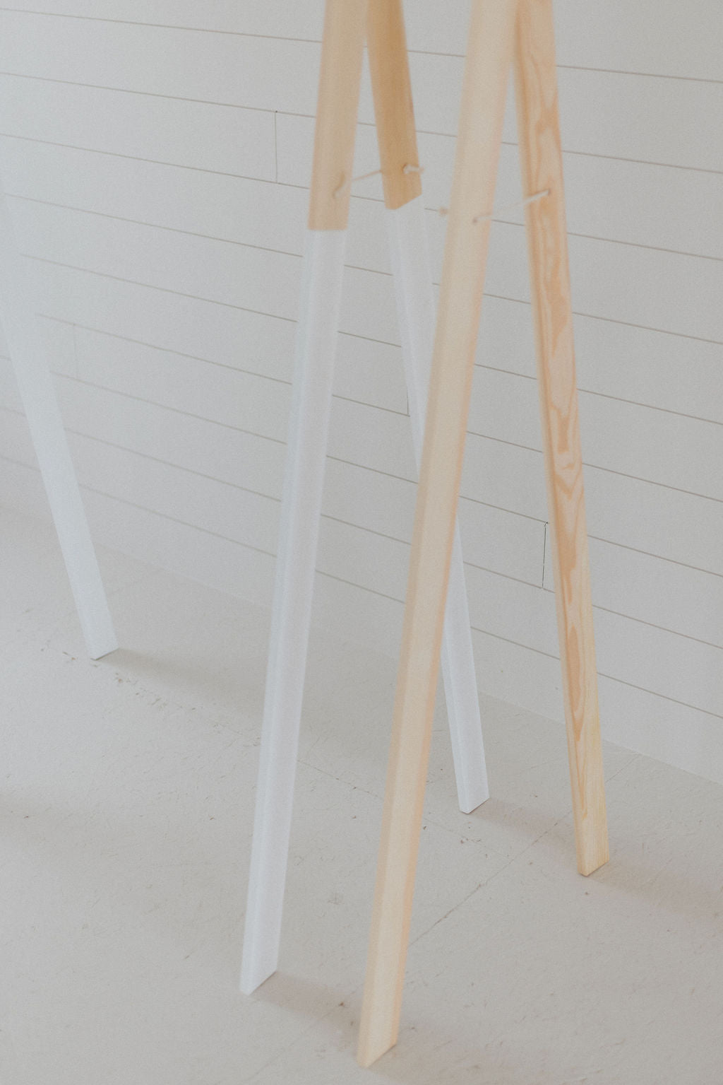 Wooden Toddler Clothing Rack | Montessori Dress Rack - Aware House