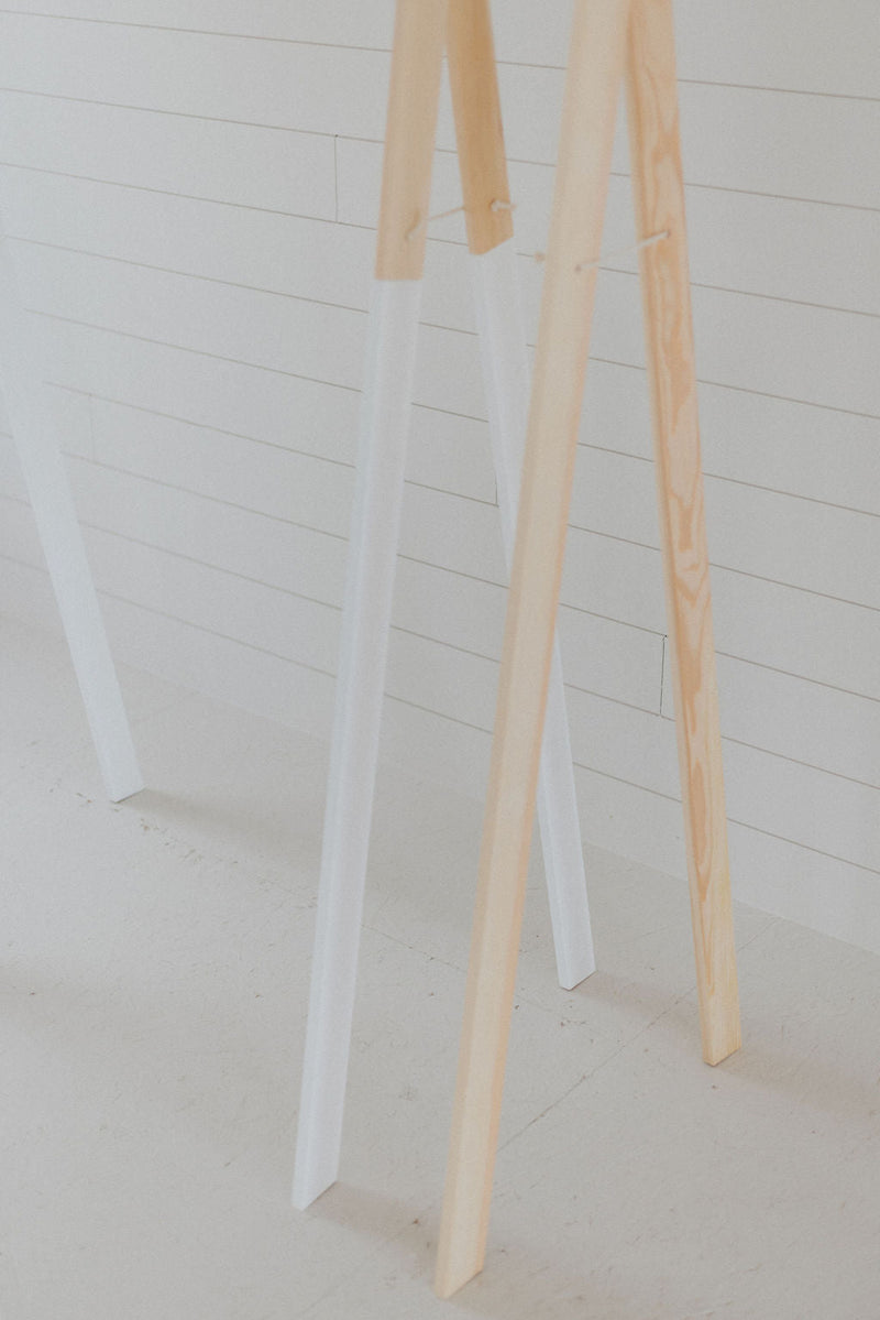 Wooden Toddler Clothing Rack | Montessori Dress Rack-zoom-