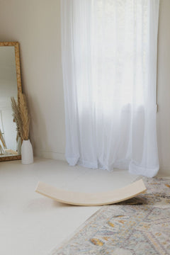 Wooden Balance Board | Toddler Rocker Board - Aware House