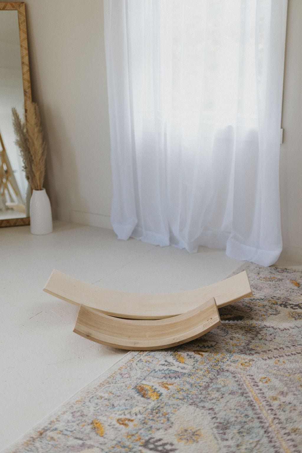 Wooden Balance Board | Toddler Rocker Board - Aware House