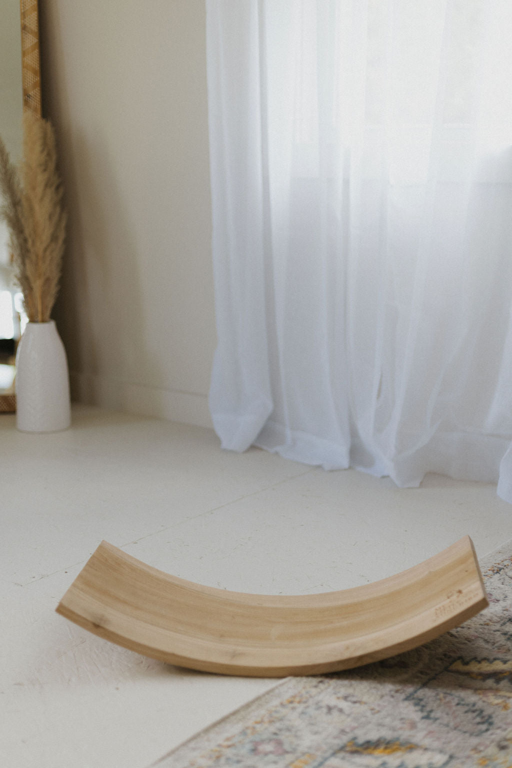 Wooden Balance Board | Toddler Rocker Board - Aware House