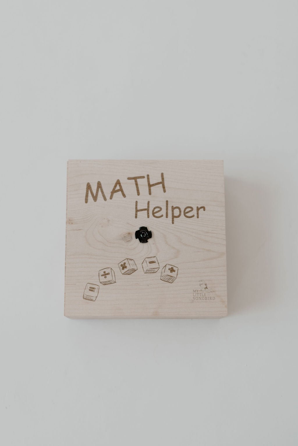 Wooden Math Helper Box | Montessori Learning Set - Aware House