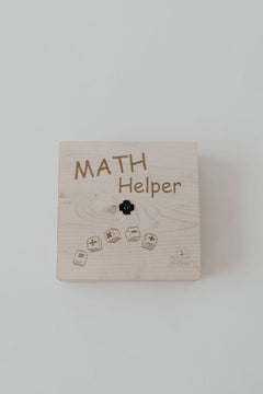 Wooden Math Helper Box | Montessori Learning Set - Aware House