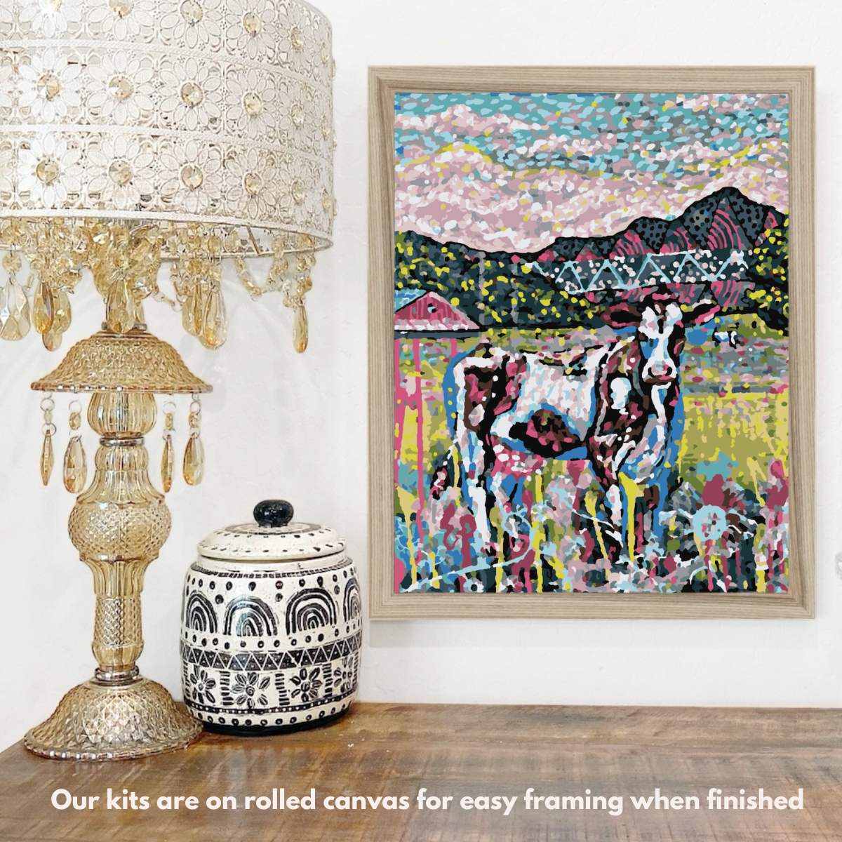Cows On The Farm Paint by Numbers Kit