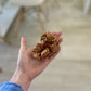 Peachy Mulberry Silk Scrunchie