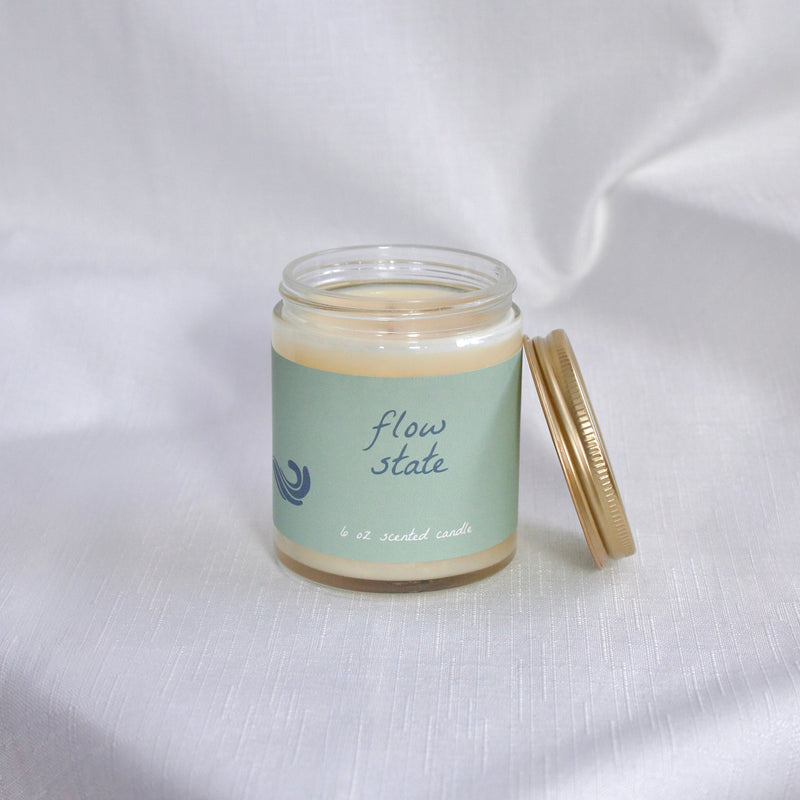 Flow State Aromatherapy Beeswax Candle-zoom-