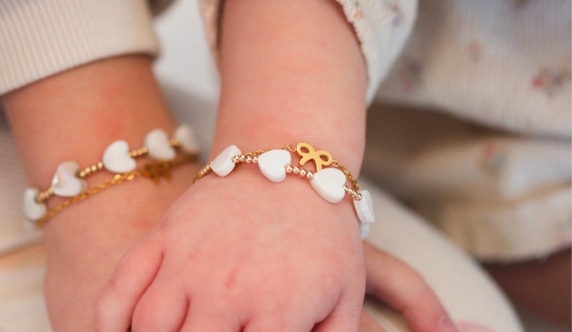 Shell Heart Bracelet | 14K Gold Filled-zoom-6