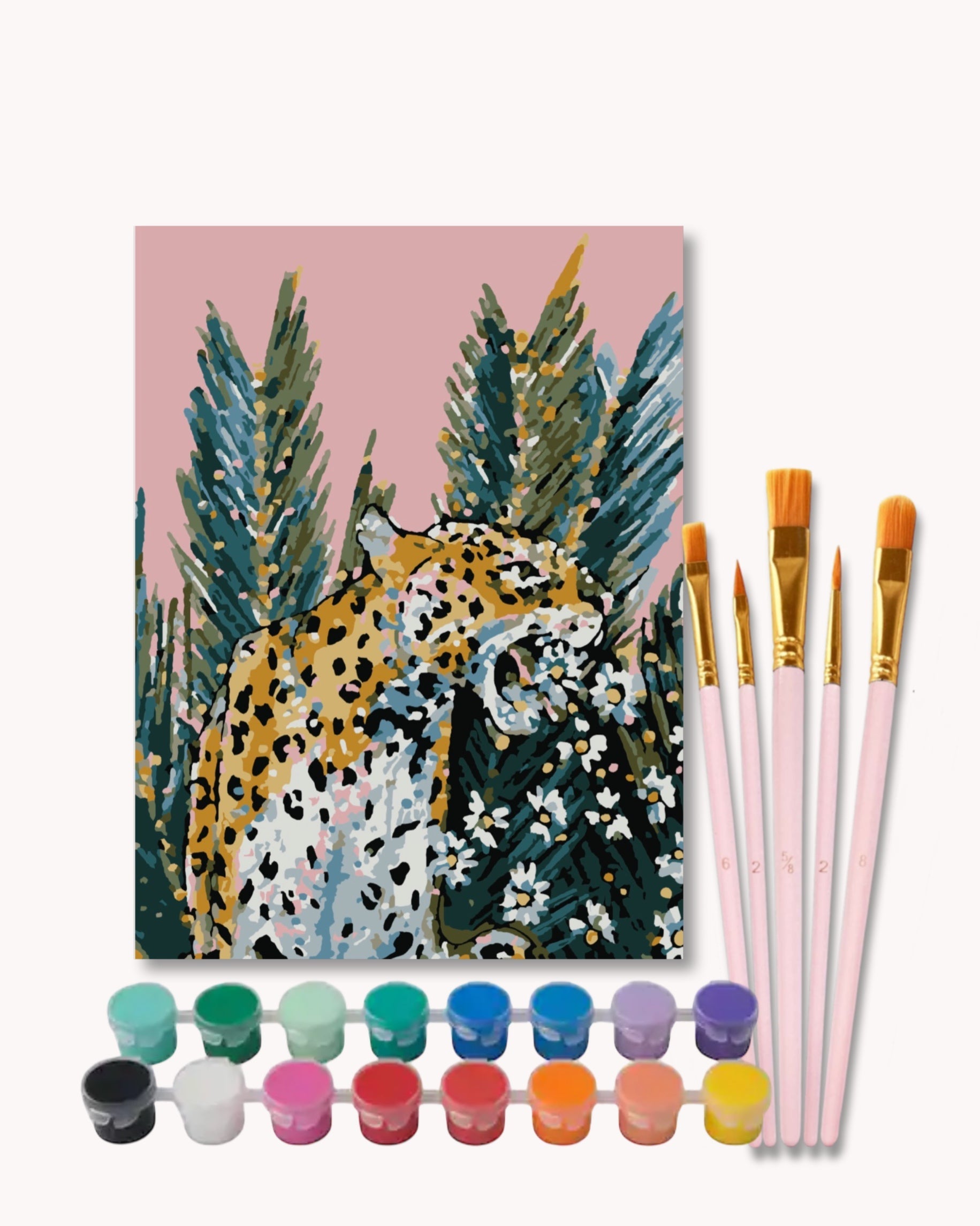 Daisy Jaguar Paint by Numbers Kit