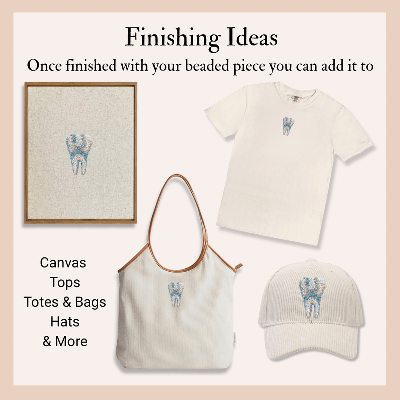 Tooth Beaded Art Kit-zoom-