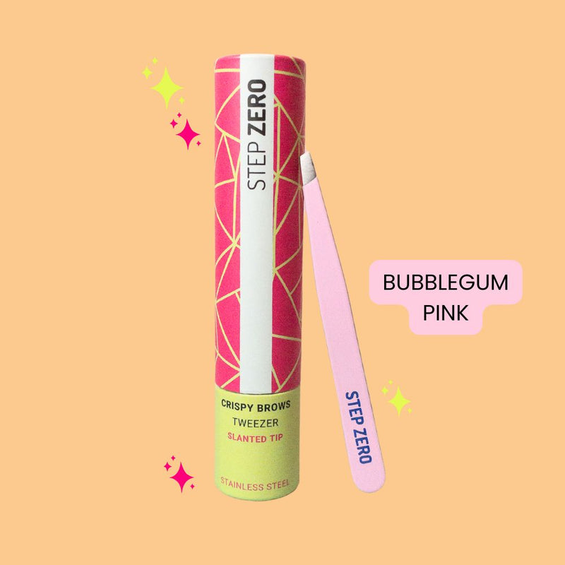 Crispy Brows Slanted Tweezer | Color Variety-zoom-