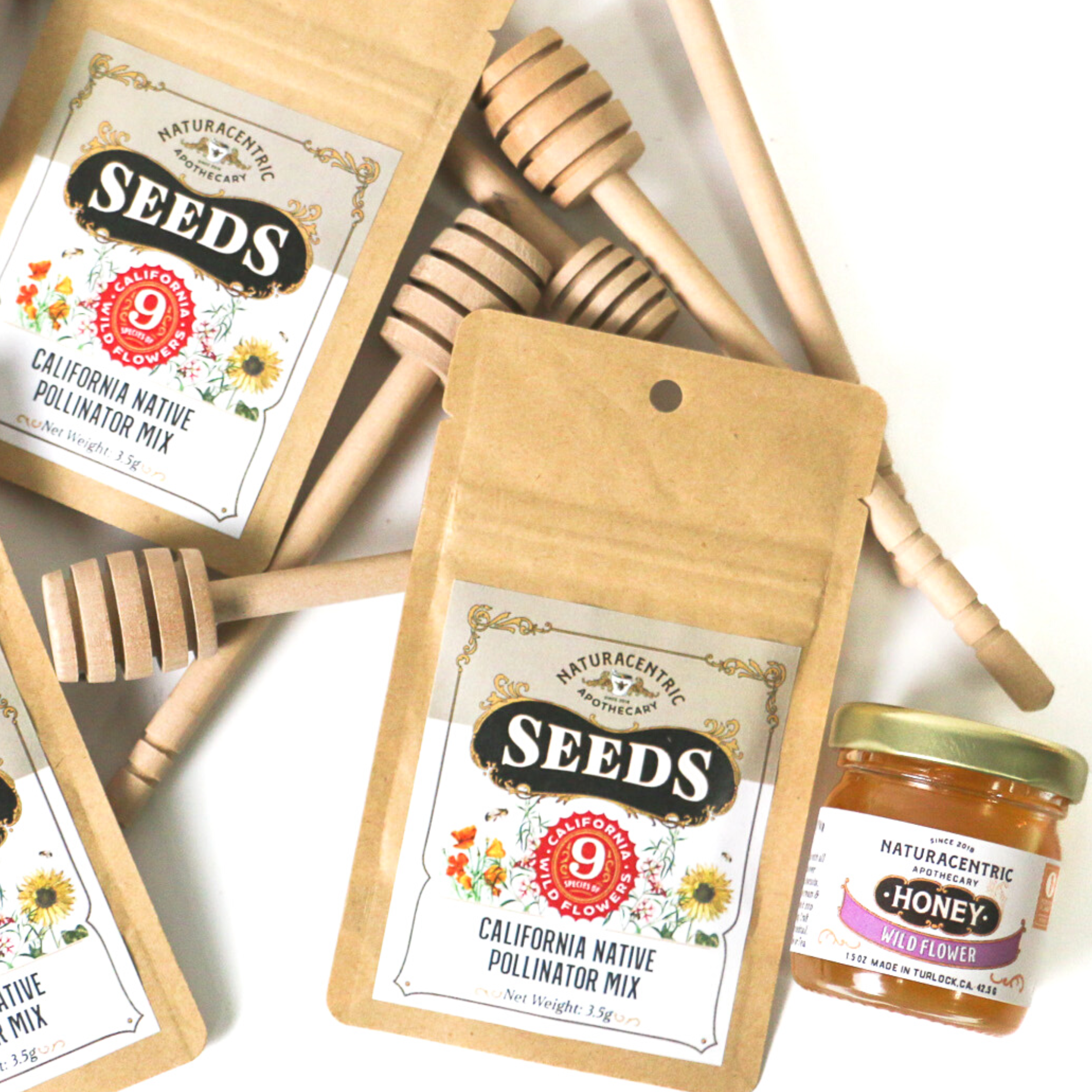 California Native Wild Flower Pollinator Seed Pack-zoom-5