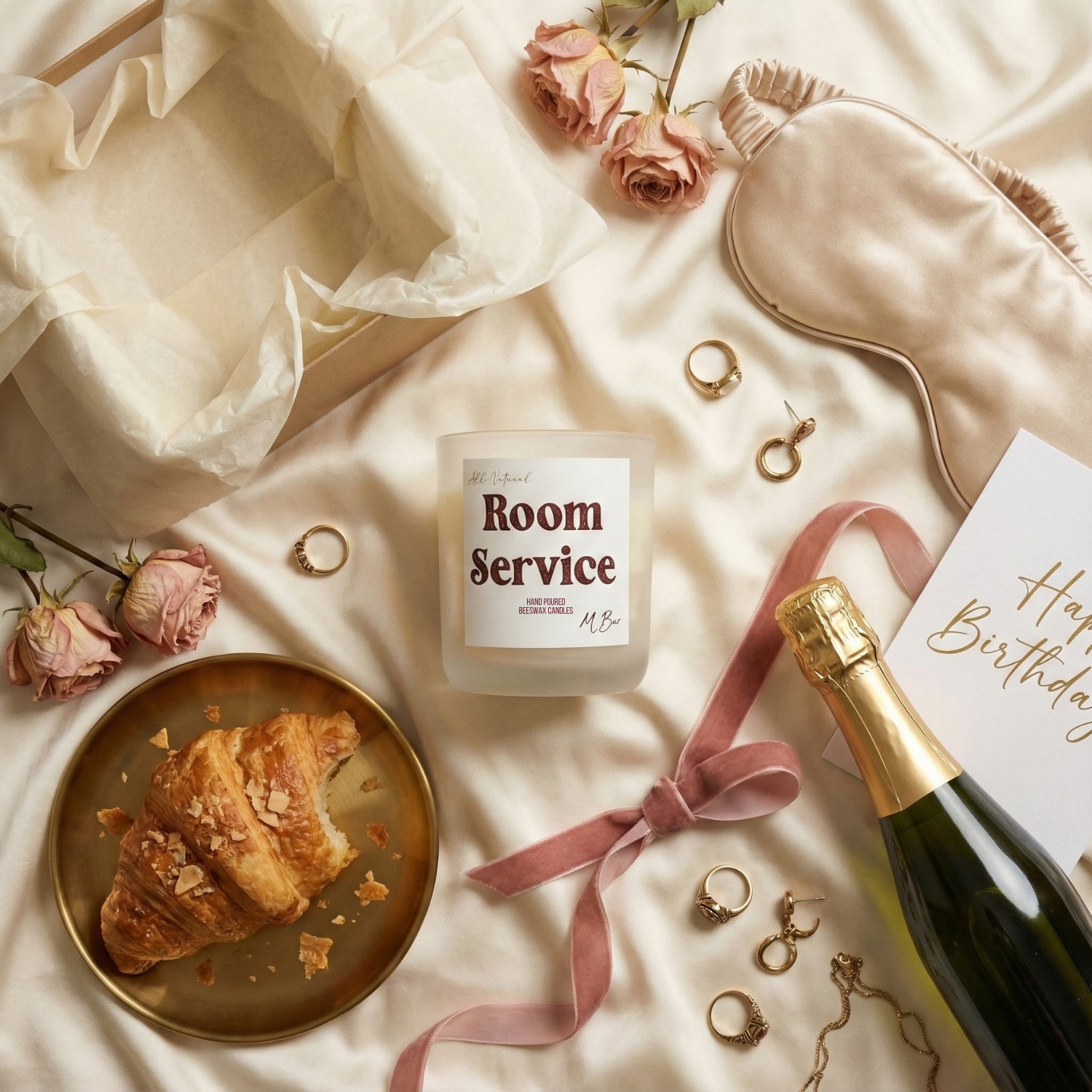Room Service Beeswax Candle-3