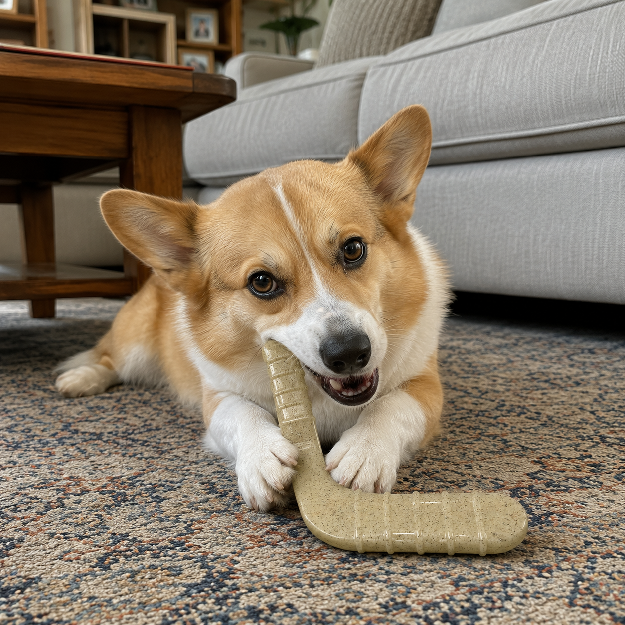 Hockey Stick Nylon Dog Chew Toy-zoom-5