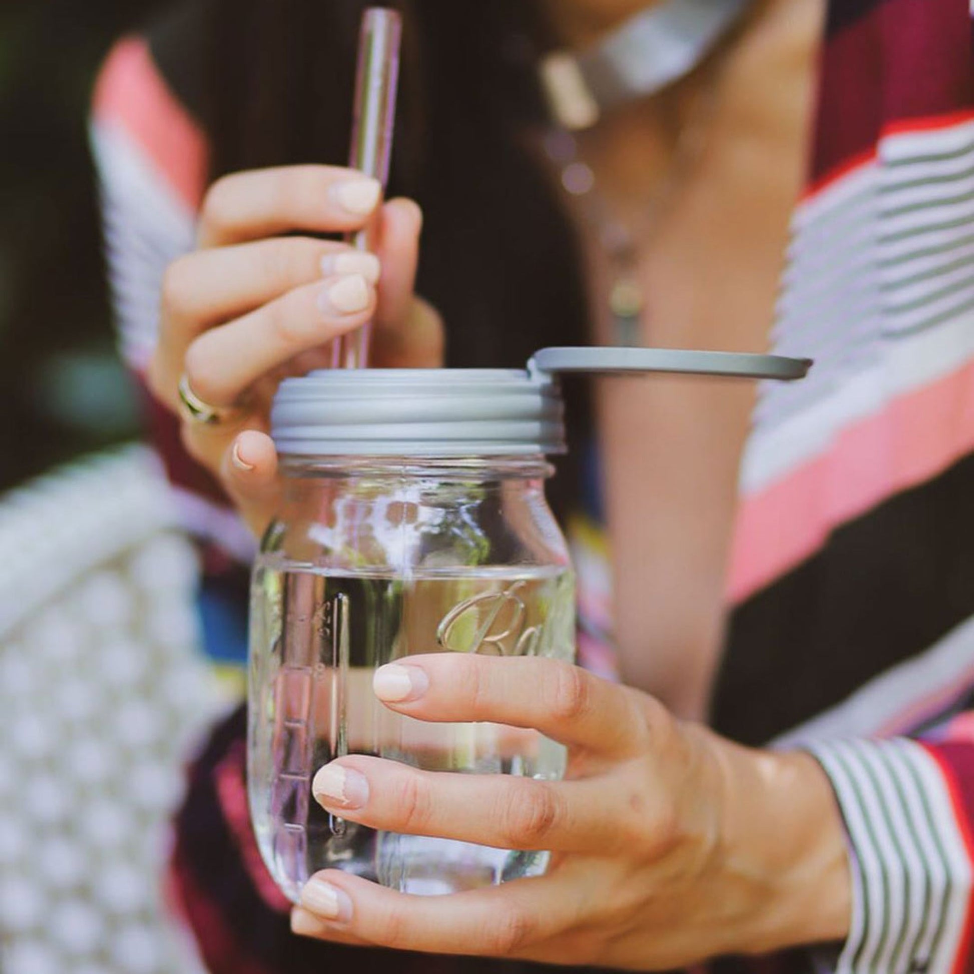 reCAP® Regular Mouth Mason Jar FLIP Top Lid-3