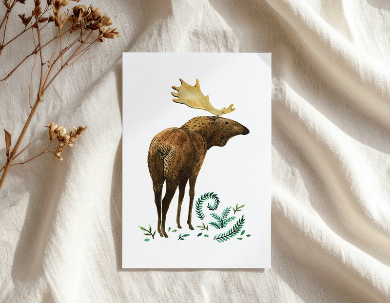 Moose Art Print-zoom-