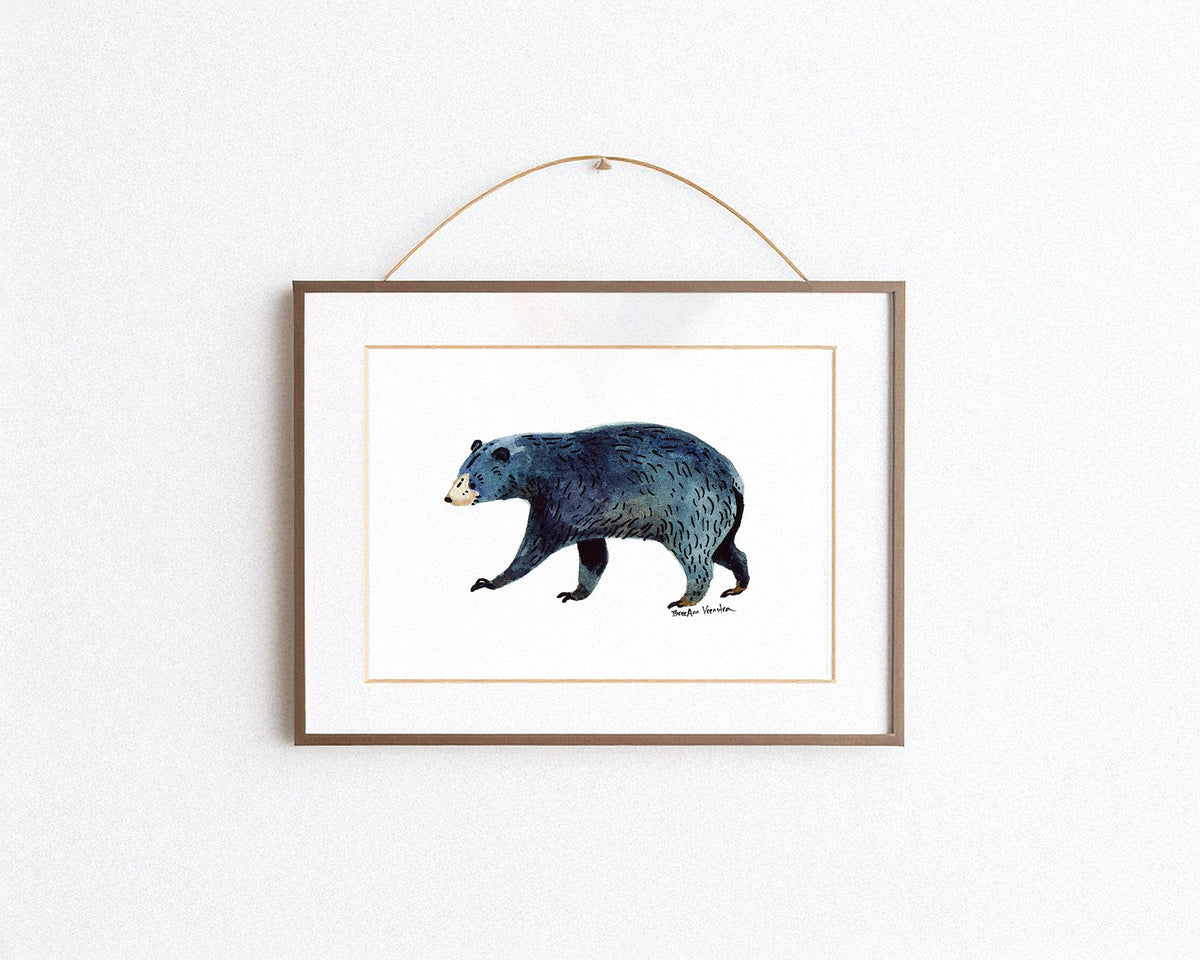 Black Bear Art Print-zoom-4