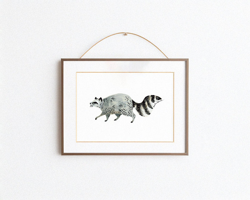Raccoon Art Print-zoom-
