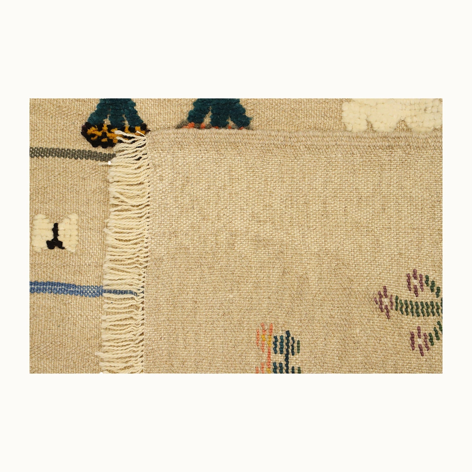 Meadow Tale Kids Rug | Handmade Wool Rug for Nursery, Playrooms & Children’s Rooms - Aware House
