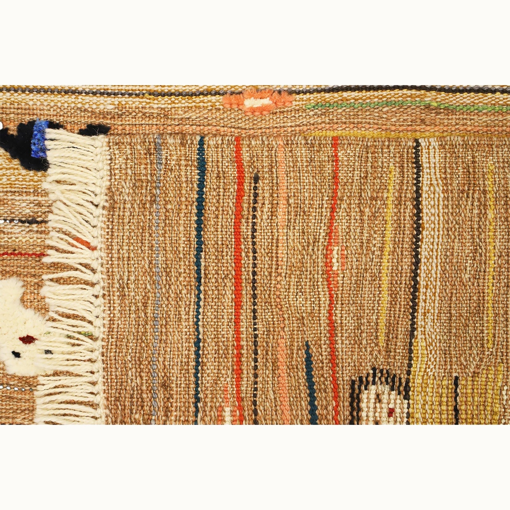 Peachy Path Kids Rug | Handmade Wool Rug for Nursery, Playrooms & Children’s Rooms - Aware House