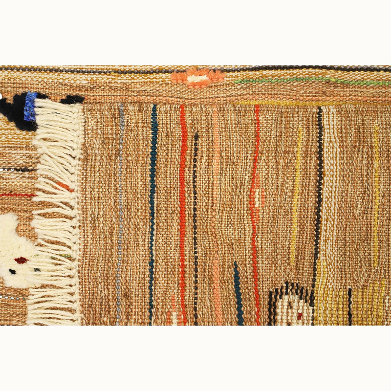 Peachy Path Kids Rug | Handmade Wool Rug for Nursery, Playrooms & Children’s Rooms-zoom-