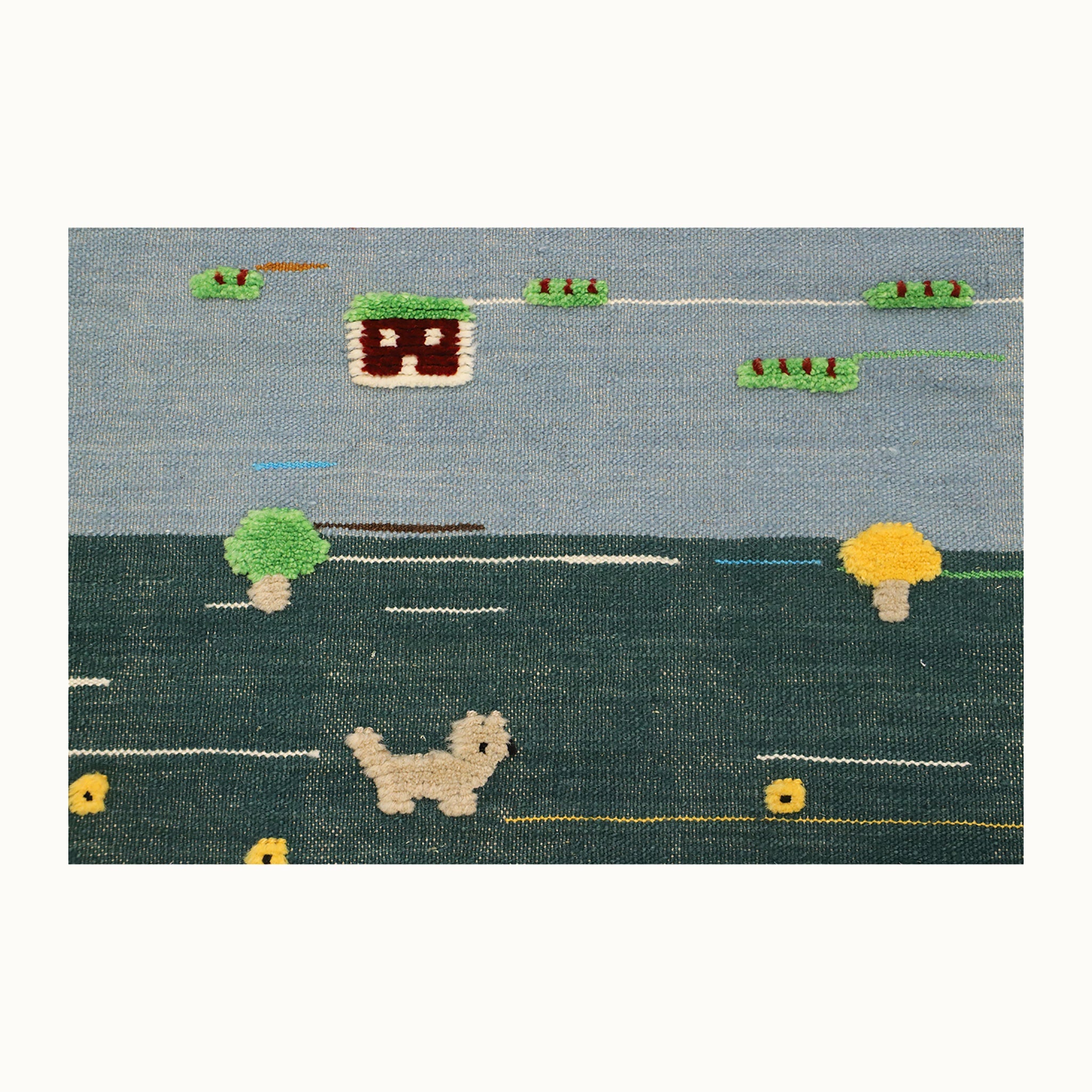 Woolly Way Kids Rug | Handmade Wool Rug for Nursery, Playrooms & Children’s Rooms - Aware House