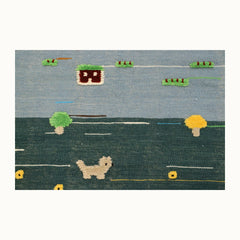 Woolly Way Kids Rug | Handmade Wool Rug for Nursery, Playrooms & Children’s Rooms - Aware House