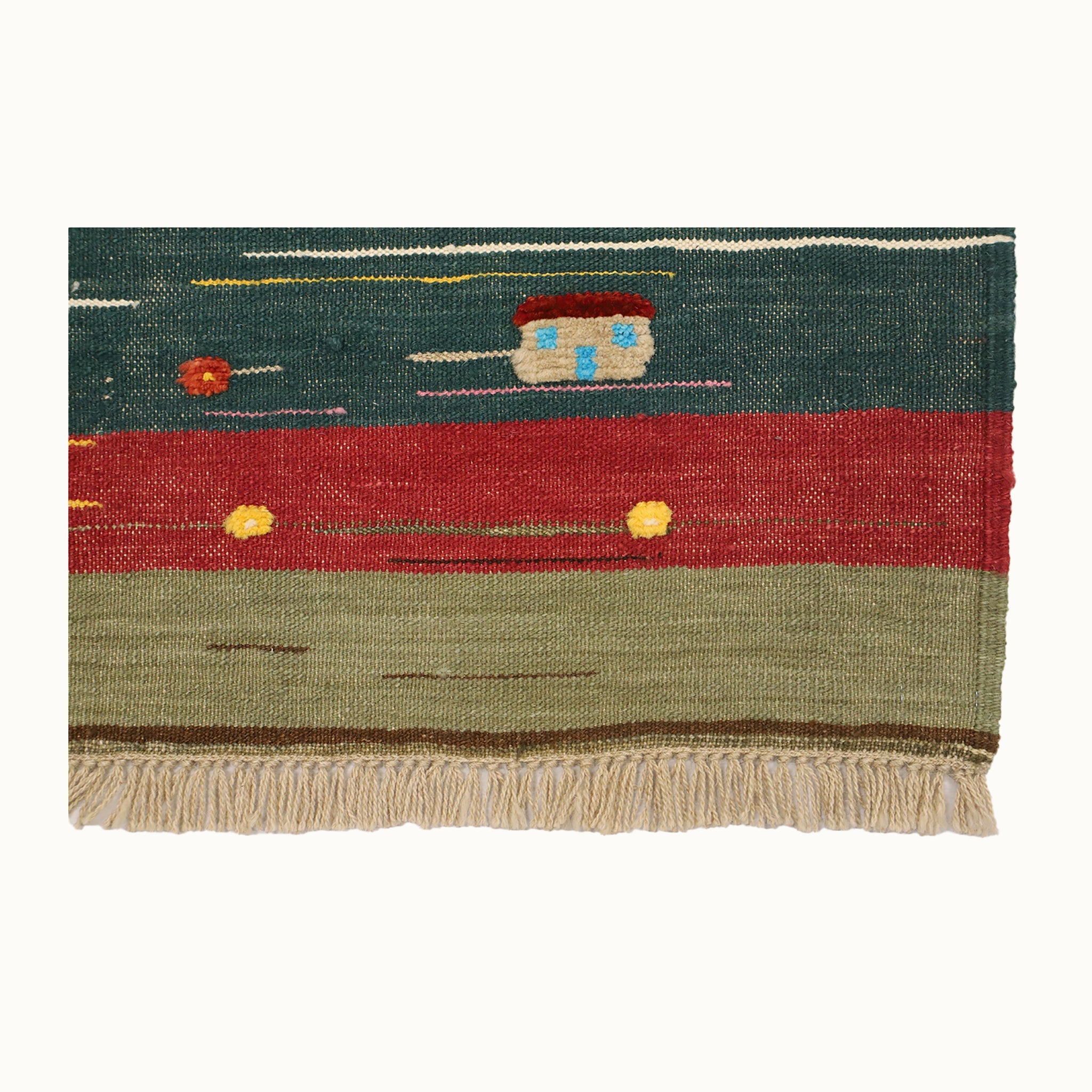 Woolly Way Kids Rug | Handmade Wool Rug for Nursery, Playrooms & Children’s Rooms - Aware House