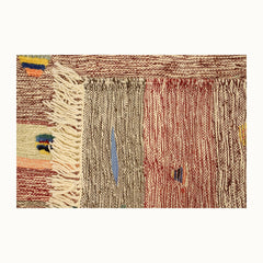 Mushroom Path Kids Rug | Handmade Wool Rug for Nursery, Playrooms & Children’s Rooms - Aware House