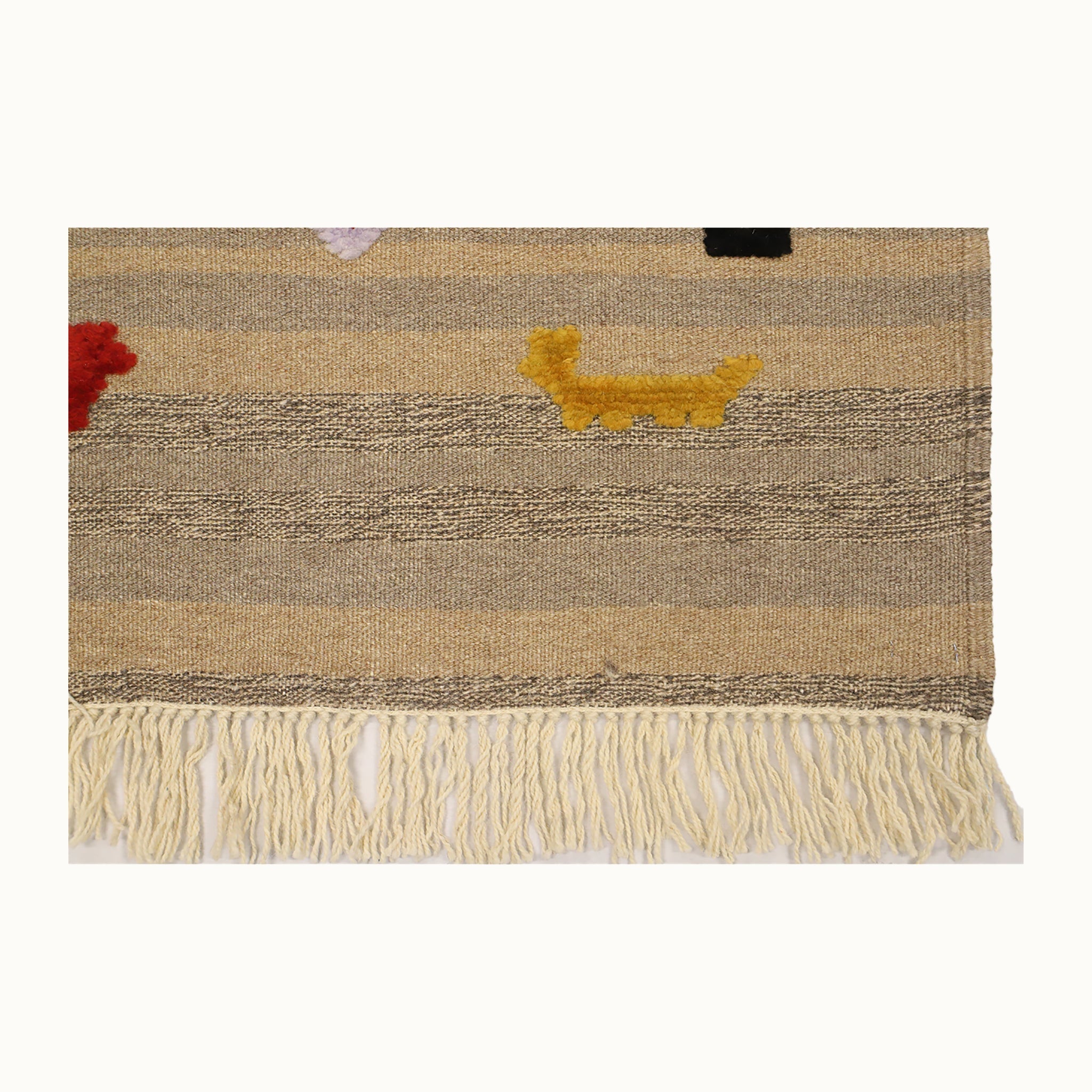 Doodle Dogs Kids Rug | Handmade Wool Rug for Nursery, Playrooms & Children’s Rooms - Aware House