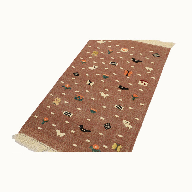 Little Friends Kids Rug | Handmade Wool Rug for Nursery, Playrooms & Children’s Rooms-zoom-