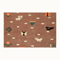 Little Friends Kids Rug | Handmade Wool Rug for Nursery, Playrooms & Children’s Rooms - Aware House