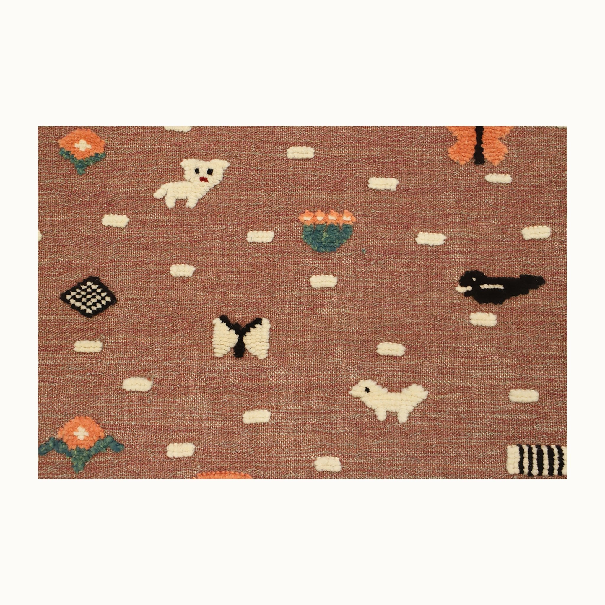 Little Friends Kids Rug | Handmade Wool Rug for Nursery, Playrooms & Children’s Rooms - Aware House
