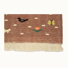 Little Friends Kids Rug | Handmade Wool Rug for Nursery, Playrooms & Children’s Rooms - Aware House