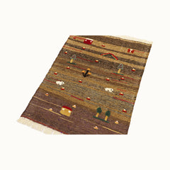 Cottage Trail Kids Rug | Handmade Wool Rug for Nursery, Playrooms & Children’s Rooms - Aware House