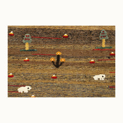 Cottage Trail Kids Rug | Handmade Wool Rug for Nursery, Playrooms & Children’s Rooms - Aware House