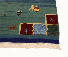 Lake Camp Kids Rug | Handmade Wool Rug for Nursery, Playrooms & Children’s Rooms - Aware House