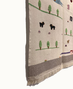 Little Rambles Kids Rug | Handmade Wool Rug for Nursery, Playrooms & Children’s Rooms - Aware House