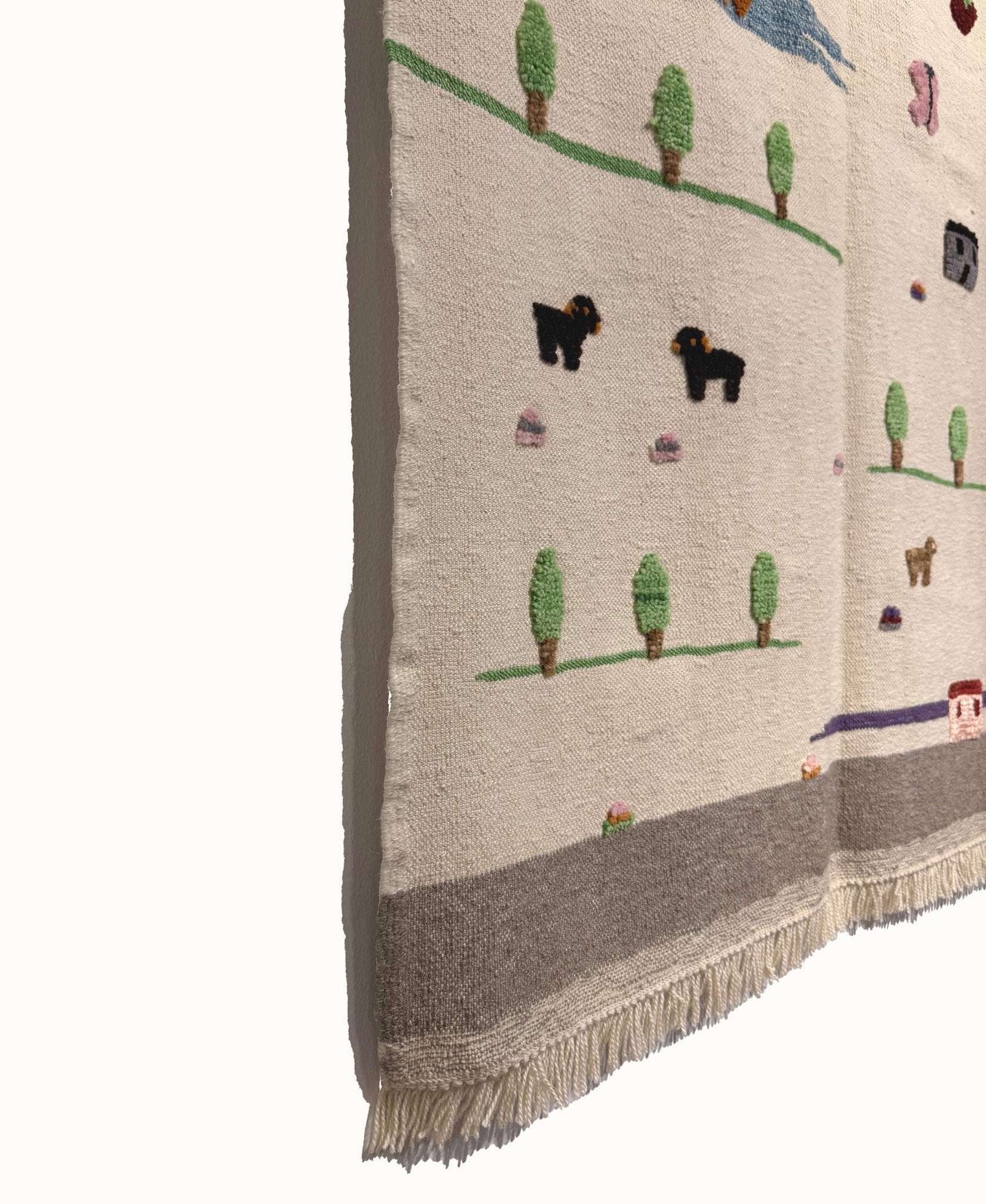 Little Rambles Kids Rug | Handmade Wool Rug for Nursery, Playrooms & Children’s Rooms - Aware House