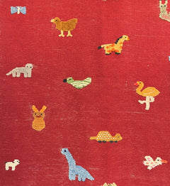 Storybook Safari Kids Rug | Handmade Wool Rug for Nursery, Playrooms & Children’s Rooms - Aware House
