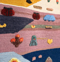 Patchwork Valley Kids Rug | Handmade Wool Rug for Nursery, Playrooms & Children’s Rooms - Aware House
