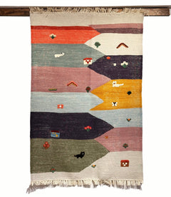 Dream Hills Kids Rug | Handmade Wool Rug for Nursery, Playrooms & Children’s Rooms - Aware House
