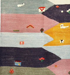 Dream Hills Kids Rug | Handmade Wool Rug for Nursery, Playrooms & Children’s Rooms - Aware House